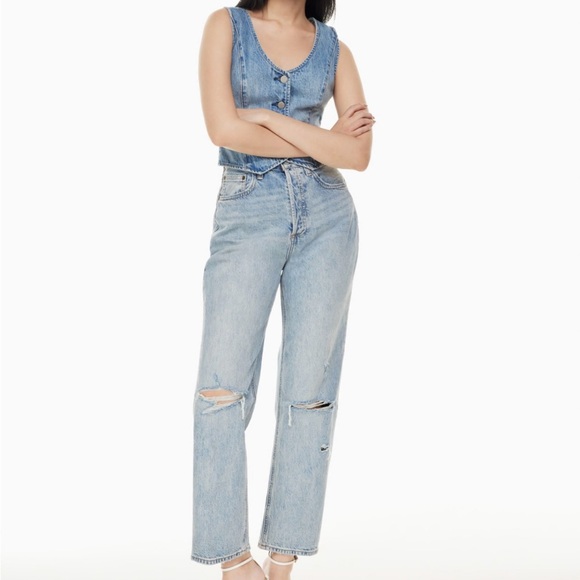 Denim Forum Joni high loose jeans - Picture 1 of 5